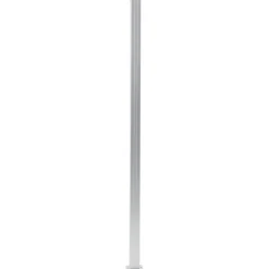 vidaXL Postes de valla 2 unidades aluminio 185 cm Plateado Hot