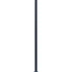 vidaXL Vallas De Jardín-Postes de valla 2 unidades aluminio 185 cm