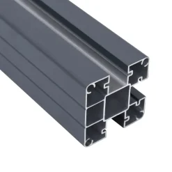 vidaXL Vallas De Jardín-Postes de valla 2 unidades aluminio 185 cm