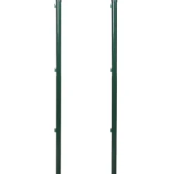 vidaXL Vallas De Jardín-Postes de valla 2 unidades 115 cm