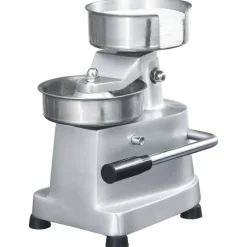 vidaXL Cocina Y Comedor-Prensa de hamburguesas y 500 papeles para separar aluminio 10cm