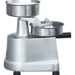 vidaXL Cocina Y Comedor-Prensa de hamburguesas y 500 papeles para separar aluminio 10cm