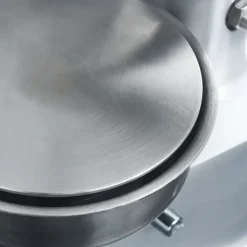 vidaXL Cocina Y Comedor-Prensa de hamburguesas y 500 papeles para separar aluminio 10cm