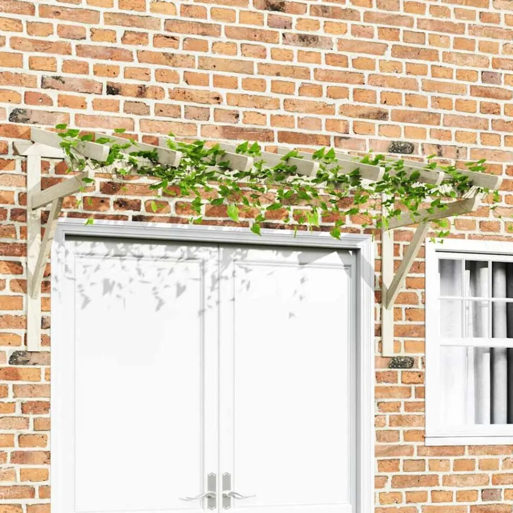 vidaXL Pérgola de puerta madera maciza de pino 200x100x100 cm Best