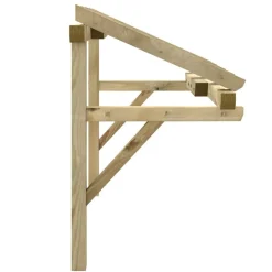 vidaXL Pérgola de puerta madera maciza de pino 200x100x100 cm Best