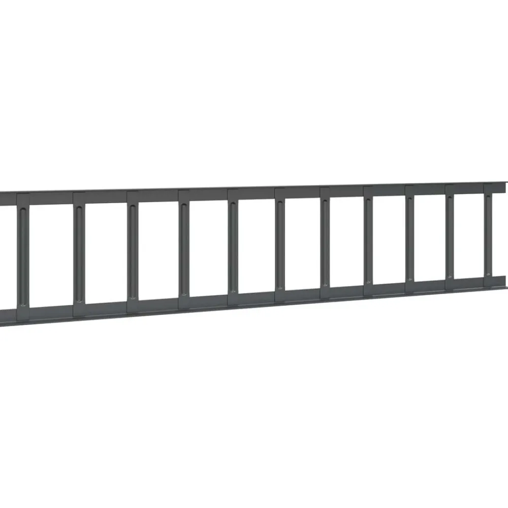 vidaXL Vallas De Jardín-Protección de Nieve para Techo 100 x 2,5 x 20 cm
