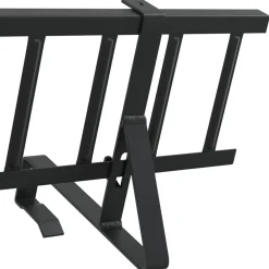 vidaXL Protección de Nieve para Techo 100 x 29,5 x 34,5 cm Acero Negro Online