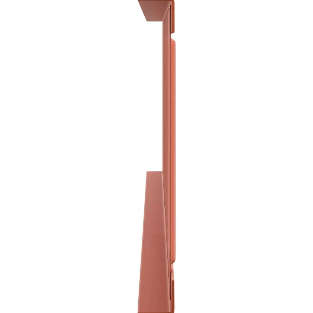 vidaXL Vallas De Jardín-Protección de Nieve para Techo 100 x 2,5 x 20 cm Acero