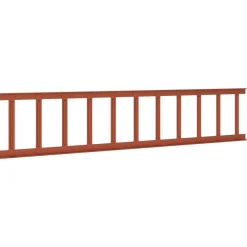 vidaXL Vallas De Jardín-Protección de Nieve para Techo 100 x 2,5 x 20 cm Acero