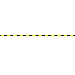 vidaXL Avisos-Protector de esquina PU amarillo y negro 4x3x100 cm