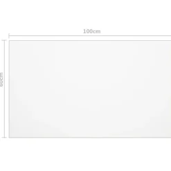 vidaXL Accesorios Para Mesas-Protector de mesa PVC 100x60 cm 1,6 mm