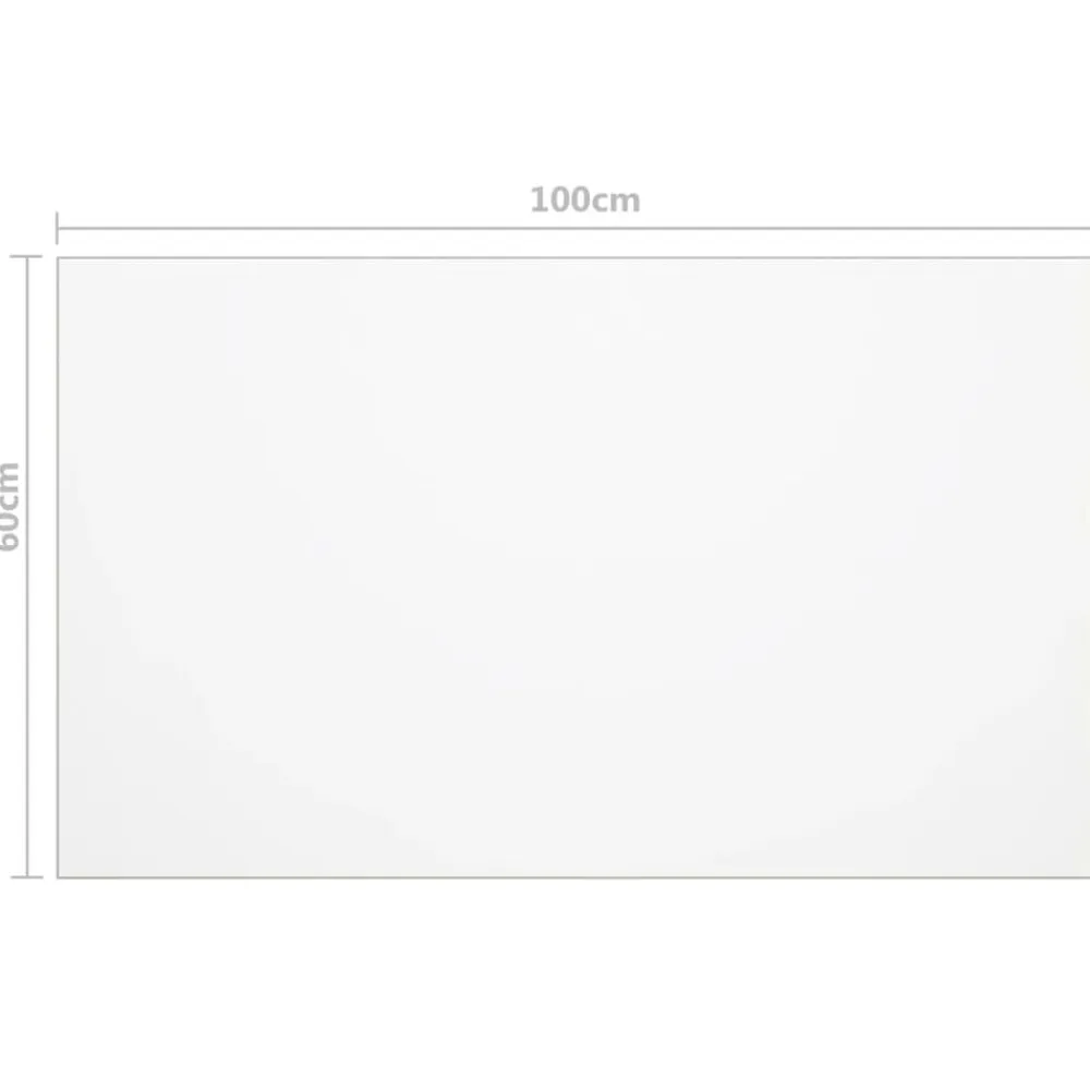vidaXL Accesorios Para Mesas-Protector de mesa PVC 100x60 cm 1,6 mm