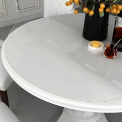 vidaXL Accesorios Para Mesas-Protector de mesa PVC Ø 60 cm 1,6 mm