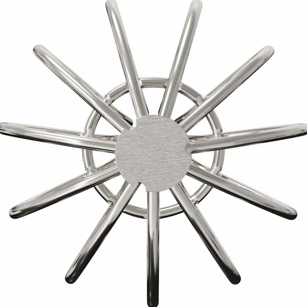 vidaXL Protector para Hojas de Canalón 2 pcs Plateado 50 mm Discount