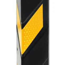 vidaXL Protectores de esquina reflectantes 5 unidades goma 80 cm Discount
