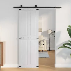 vidaXL Materiales De Construcción-Puerta Corona 70 x 210 cm Madera de ingeniería