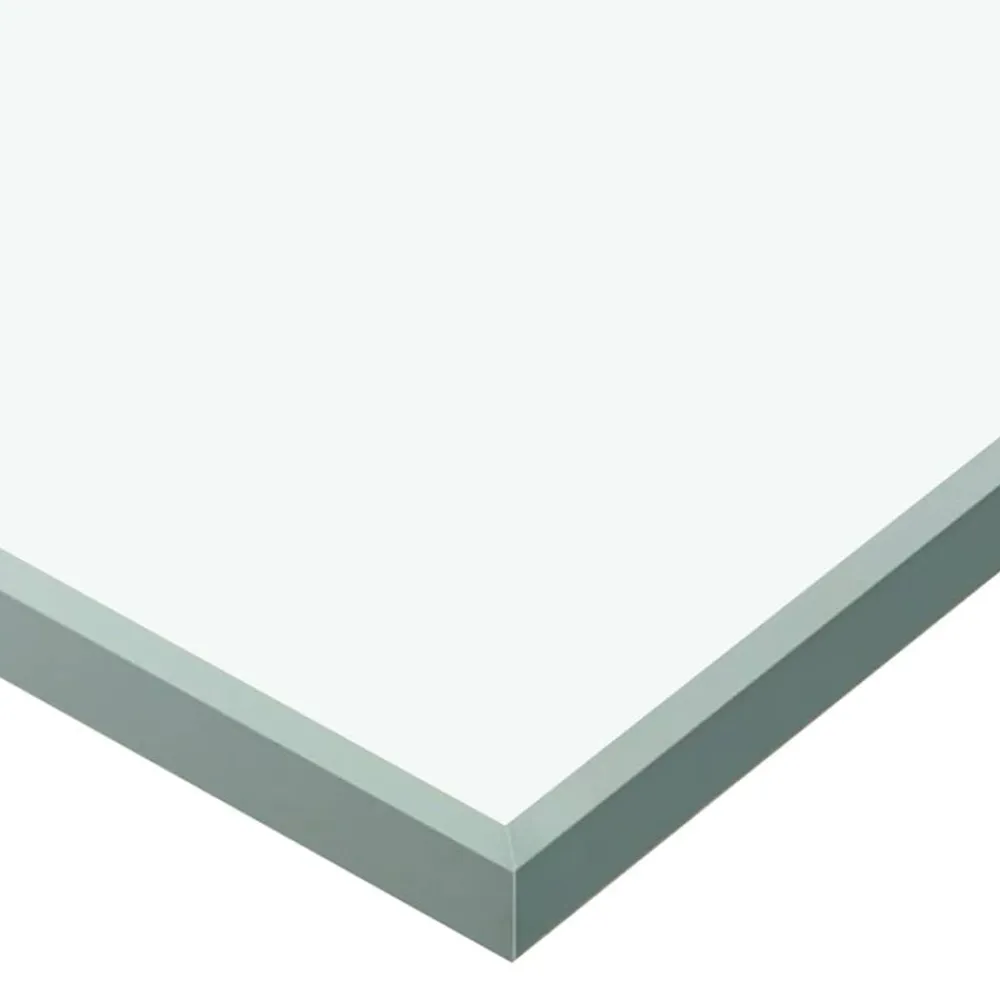 vidaXL Materiales De Construcción-Puerta corredera vidrio ESG y aluminio plateado 76x212 cm