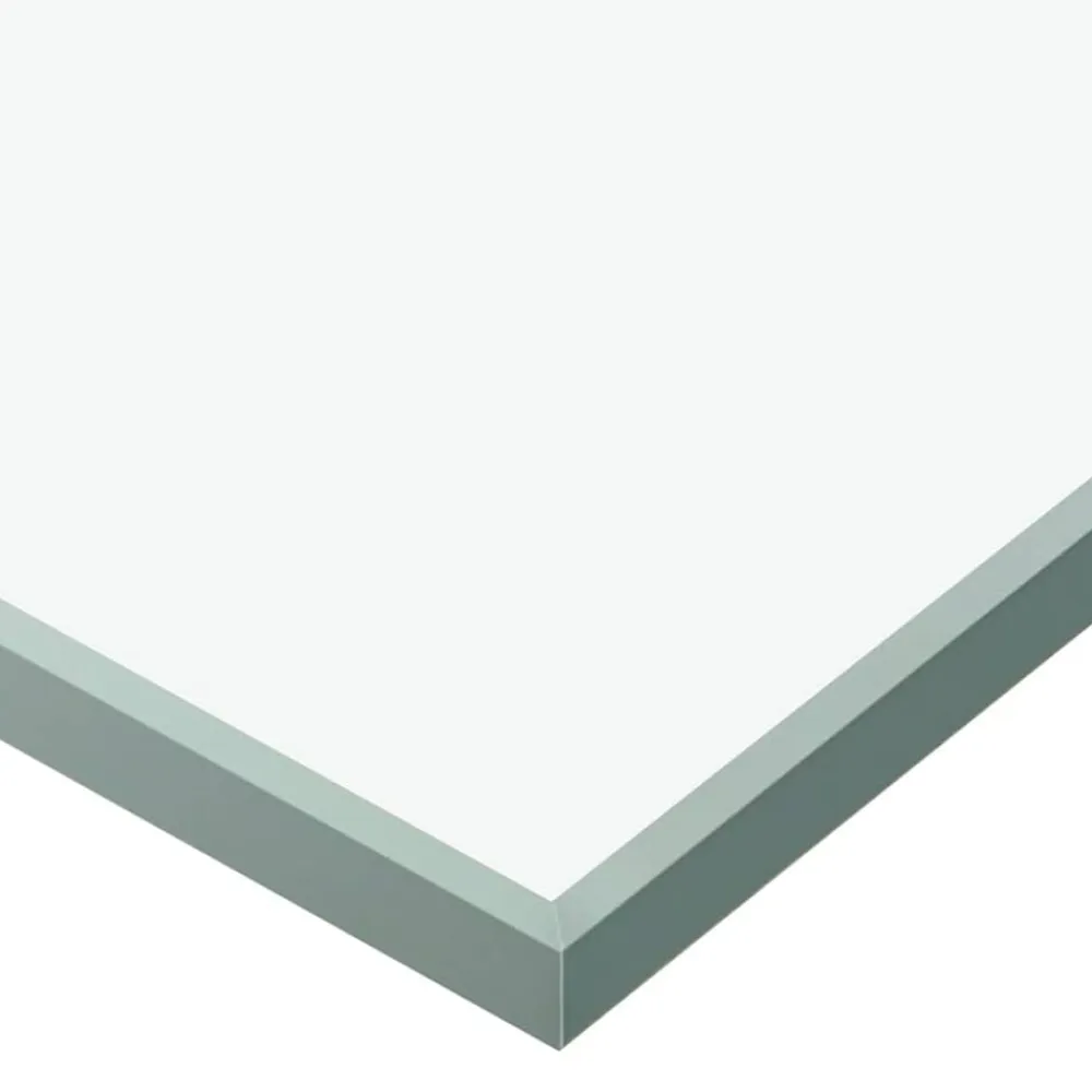 vidaXL Puerta corredera vidrio ESG y aluminio plateado 90x212 cm Outlet
