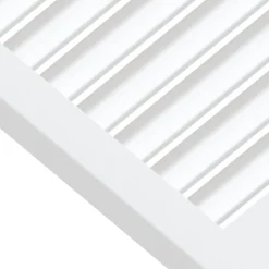 vidaXL Accesorios De Bricolaje-Puerta de armario de lamas madera pino 39,5x39,4 cm