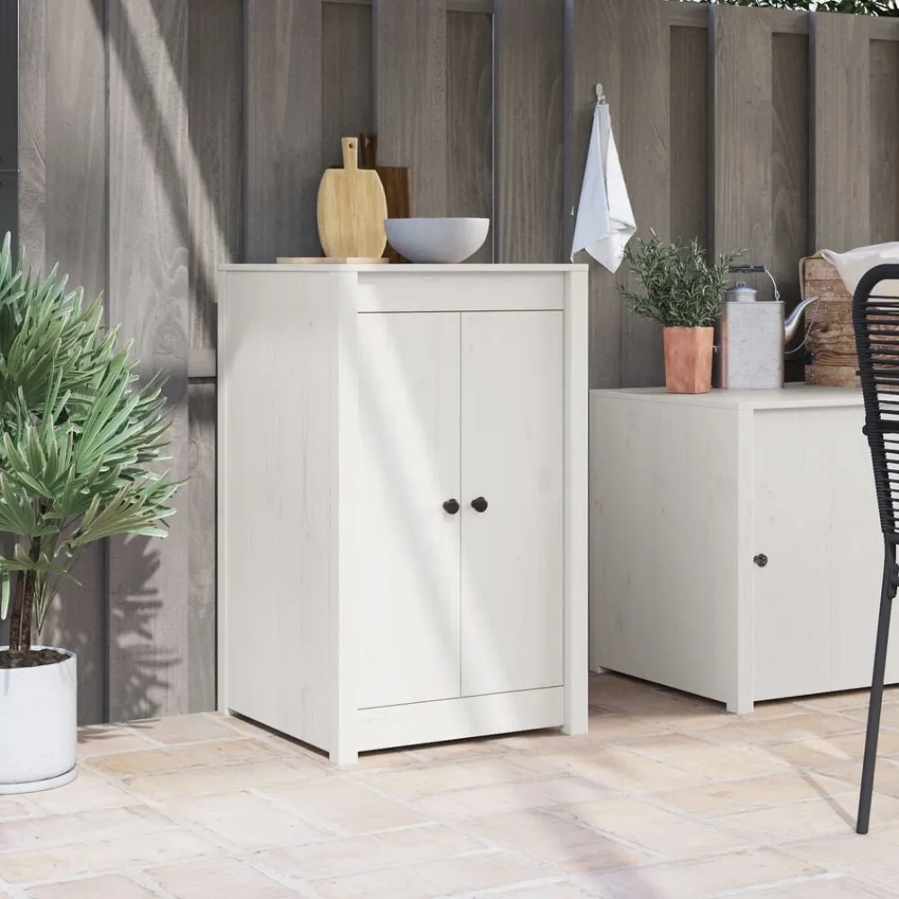vidaXL Accesorios De Bricolaje-Puerta de cocina MEPPEL 50 x 9 x 82 cm Madera maciza de Pino