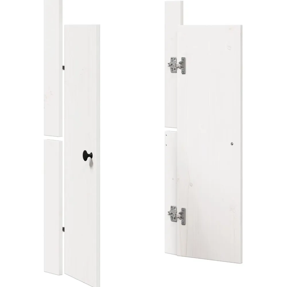 vidaXL Accesorios De Bricolaje-Puerta de cocina MEPPEL 50 x 9 x 82 cm Madera maciza de Pino