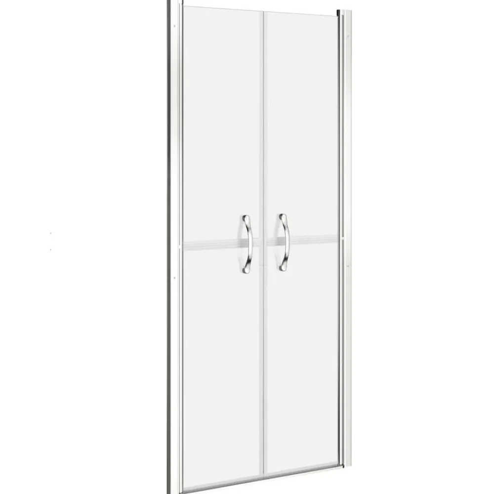 vidaXL Fontanería-Puerta de ducha ESG esmerilado 71x190 cm