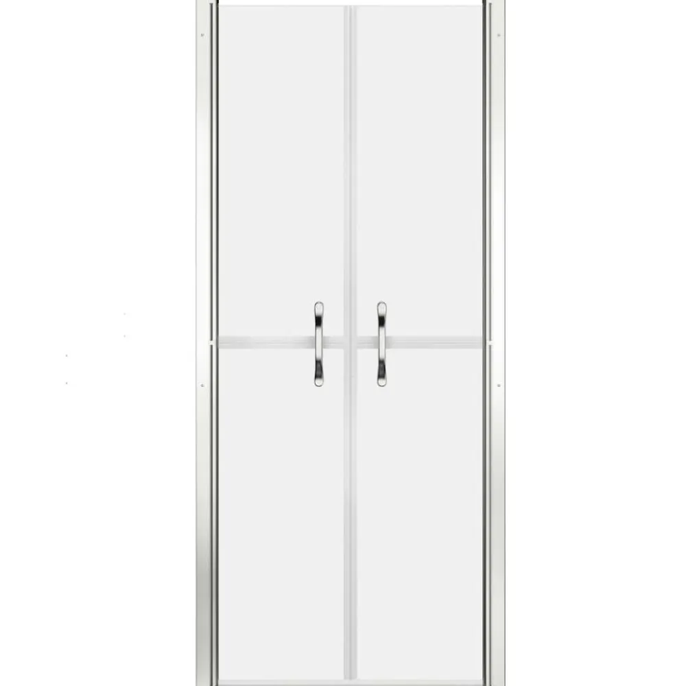 vidaXL Fontanería-Puerta de ducha ESG esmerilado 71x190 cm