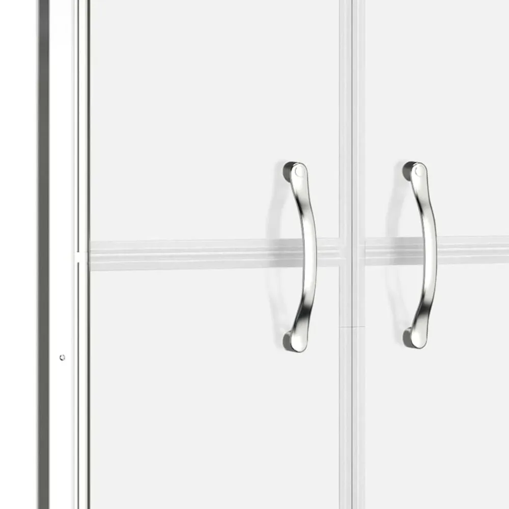 vidaXL Fontanería-Puerta de ducha ESG esmerilado 71x190 cm