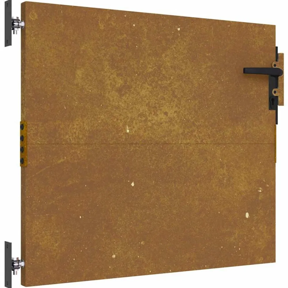 vidaXL Puerta de jardín acero corten 85x75 cm Clearance