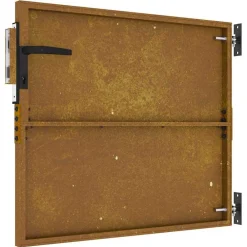vidaXL Puerta de jardín acero corten 85x75 cm Clearance