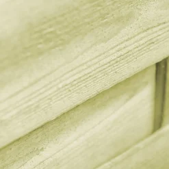 vidaXL Vallas De Jardín-Puerta de jardín madera de pino impregnada verde 100x75 cm