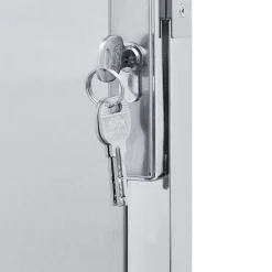 vidaXL Vallas De Jardín-Puerta de jardín Plateado 85 x 120 cm Acero inoxidable