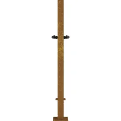 vidaXL Puerta de jardín 100x75 cm de acero corten Rusty Clearance