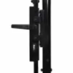 vidaXL Puerta de valla de doble puerta Woerden con punta de lanza 400x174,5 cm New