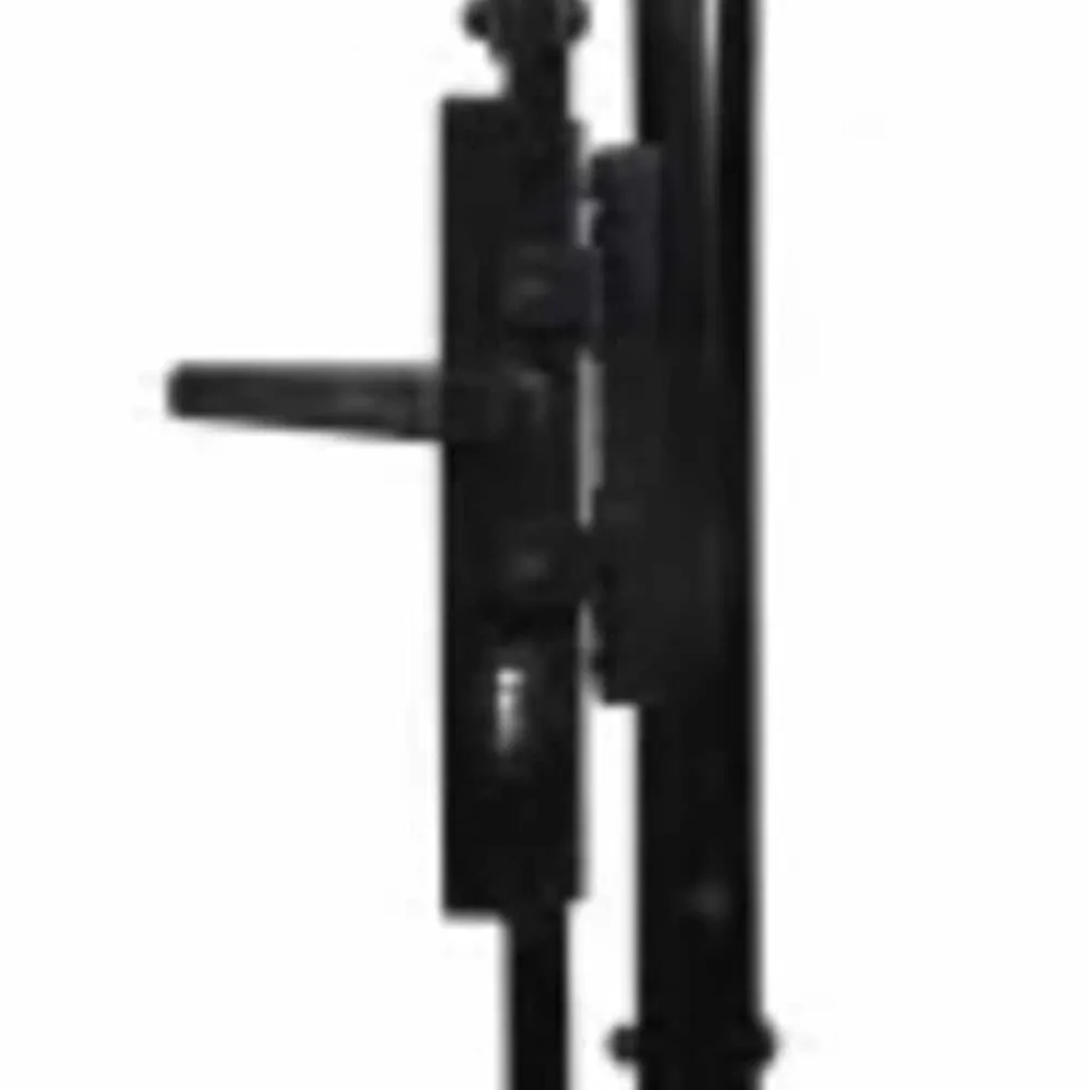 vidaXL Puerta de valla de doble puerta Woerden con punta de lanza 400x174,5 cm New