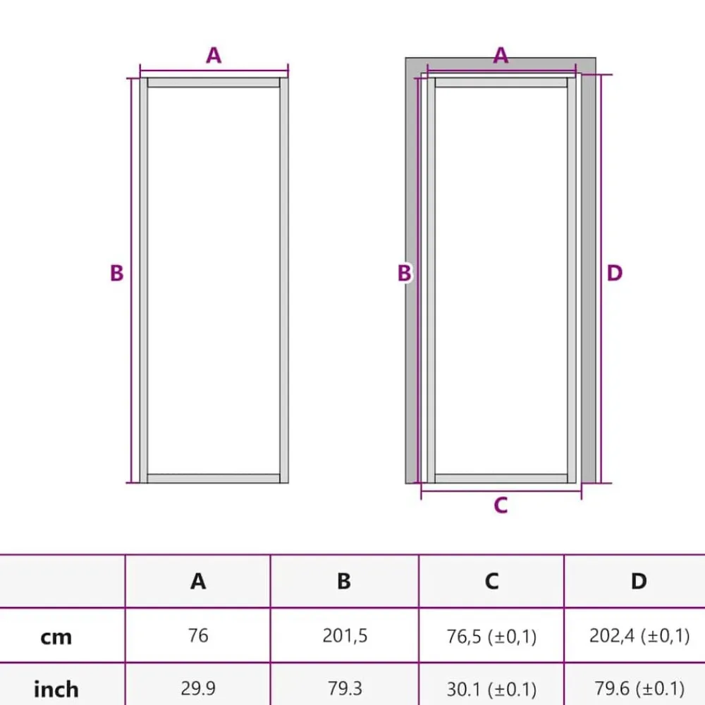 vidaXL Puerta interior de vidrio y aluminio negro mate 76x201,5 cm Negro y escarcha Hot