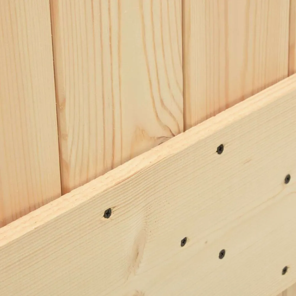 vidaXL Materiales De Construcción-Puerta NARVIK 70 x 210 cm Madera de Pino Sólido