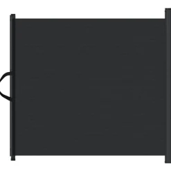 vidaXL Puerta retráctil para mascotas negra 82,5x125 cm Negro Sale