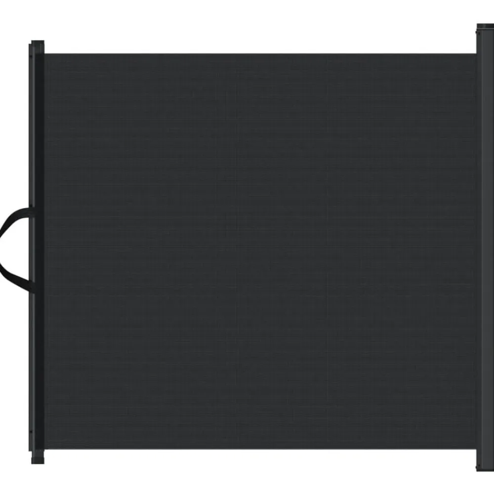 vidaXL Puerta retráctil para mascotas negra 82,5x125 cm Negro Sale