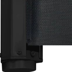 vidaXL Puerta retráctil para mascotas negra 82,5x125 cm Negro Sale