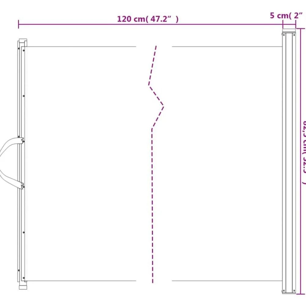vidaXL Puerta retráctil para mascotas negra 82,5x125 cm Negro Sale