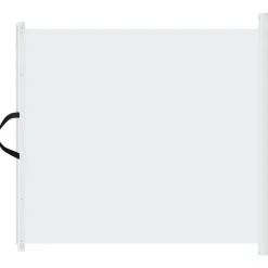 vidaXL Puerta retráctil para mascotas blanca 82,5x125 cm Blanco Sale