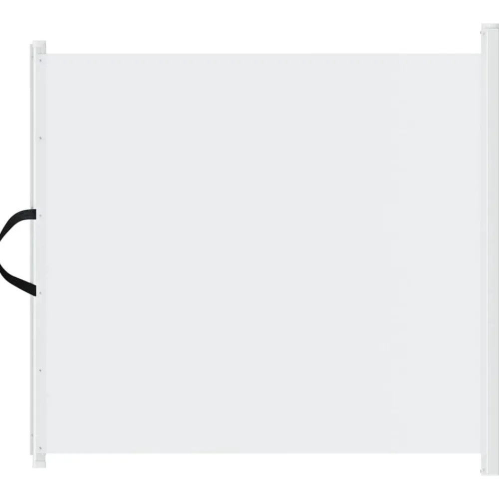 vidaXL Puerta retráctil para mascotas blanca 82,5x125 cm Blanco Sale