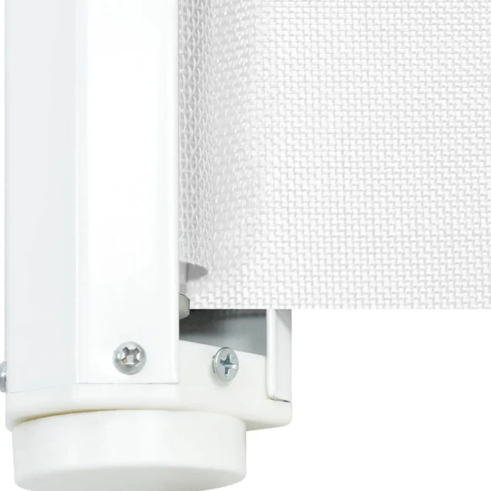vidaXL Puerta retráctil para mascotas blanca 82,5x125 cm Blanco Sale