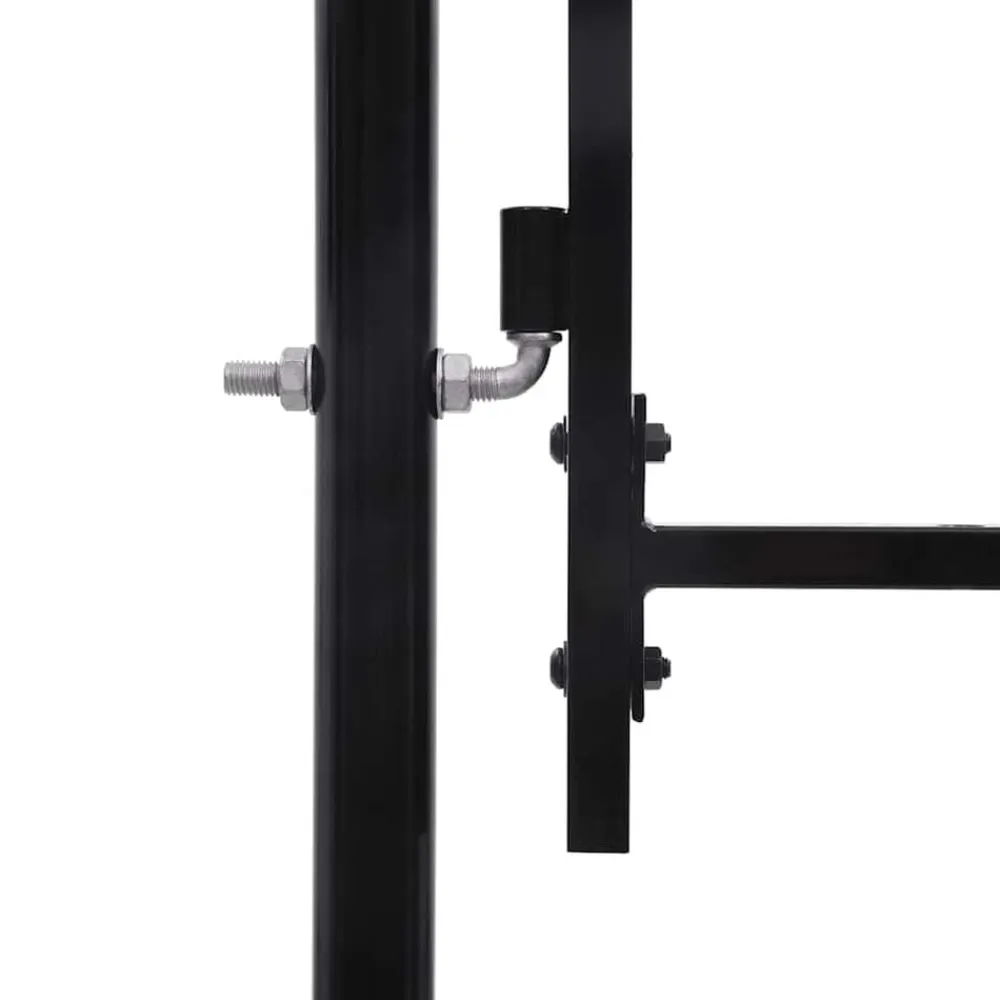 vidaXL Puerta valla Boxtel con punta de lanza 100x75 cm Discount
