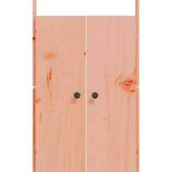 vidaXL Puertas cocina exterior MEPPEL 2 uds madera maciza Douglas 50x9x82 cm Douglas natural New