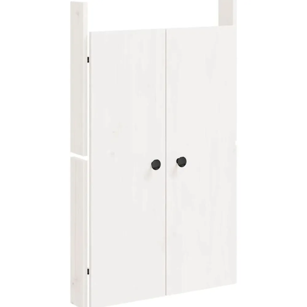 vidaXL Accesorios De Bricolaje-Puertas de cocina exterior MEPPEL madera maciza 50x9x82 cm