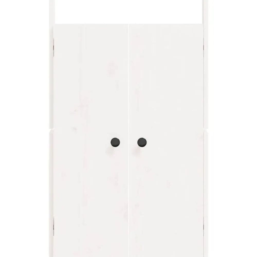 vidaXL Accesorios De Bricolaje-Puertas de cocina exterior MEPPEL madera maciza 50x9x82 cm