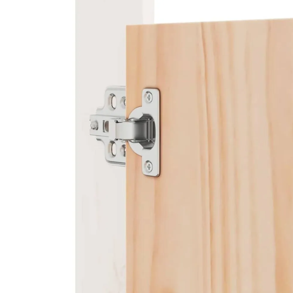 vidaXL Accesorios De Bricolaje-Puertas de cocina exterior MEPPEL madera maciza 50x9x82 cm