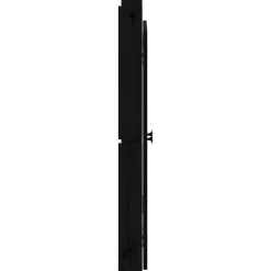 vidaXL Puertas para cocina exterior MEPPEL madera maciza 50x9x82cm Pino negro Best
